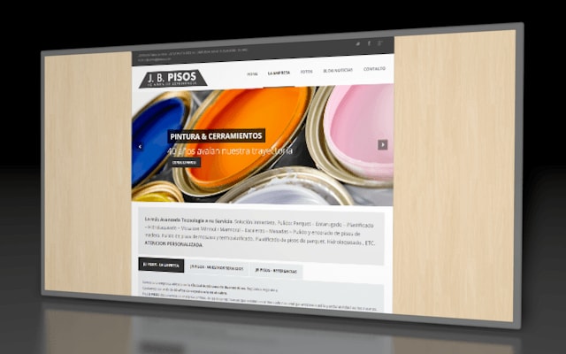 JB PISOS. DISEÑO WEB, SISTEMA WORDPRESS AUTOADMINISTRABLE JB PISOS. DISEÑO WEB, SISTEMA WORDPRESS AUTOADMINISTRABLE