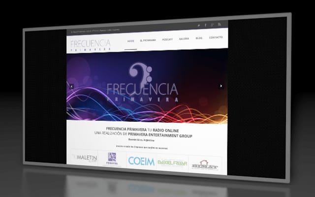 FRECUENCIA PRIMAVERA, RADIO ONLINE. DISEÑO WEB, IMAGEN, STREAMING, SISTEMA WORDPRESS AUTOADMINISTRABLE FRECUENCIA PRIMAVERA, RADIO ONLINE. DISEÑO WEB, IMAGEN, STREAMING, SISTEMA WORDPRESS AUTOADMINISTRABLE