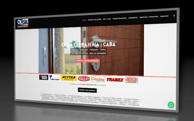 OLSA CERRAJERIA, DISEÑO WEB, SISTEMA WORDPRESS AUTOADMINISTRABLE OLSA CERRAJERIA, DISEÑO WEB, SISTEMA WORDPRESS AUTOADMINISTRABLE