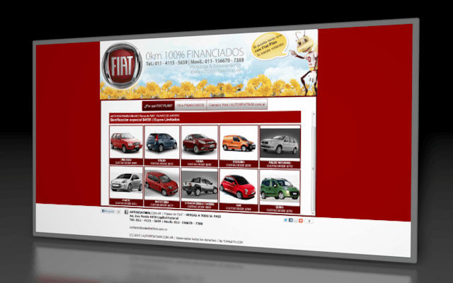 FIAT, CONCESIONARIA, DISEÑO WEB, SISTEMA WORDPRESS AUTOADMINISTRABLE FIAT, CONCESIONARIA, DISEÑO WEB, SISTEMA WORDPRESS AUTOADMINISTRABLE