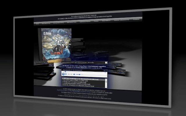 SISTEMA DE STREAMING DISCO EL RELOJ, (BANDA SONORA EL ETERNAUTA) DISEÑO WEB, IMAGEN Y REEDICION DE TAPA SONY MUSIC, SISTEMA WORDPRESS AUTOADMINISTRABLE SISTEMA DE STREAMING DISCO EL RELOJ, (BANDA SONORA EL ETERNAUTA) DISEÑO WEB, IMAGEN Y REEDICION DE TAPA SONY MUSIC, SISTEMA WORDPRESS AUTOADMINISTRABLE