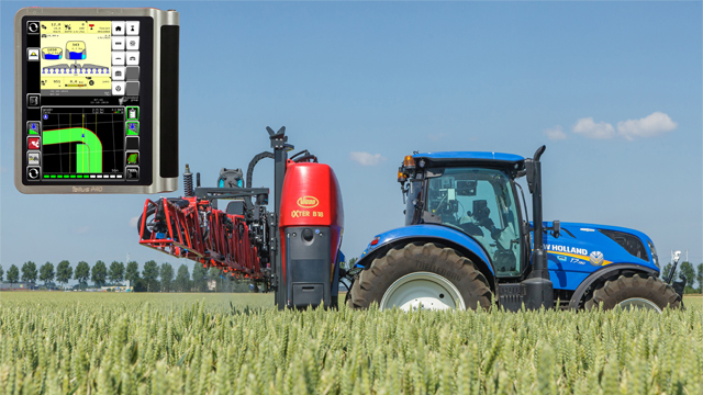 New features on the iXter B mounted sprayer