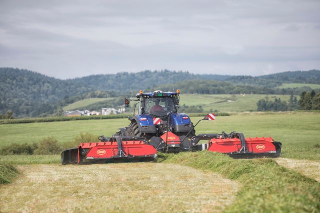 Vicon introduces BX swath grouper for the 7100T butterfly mower