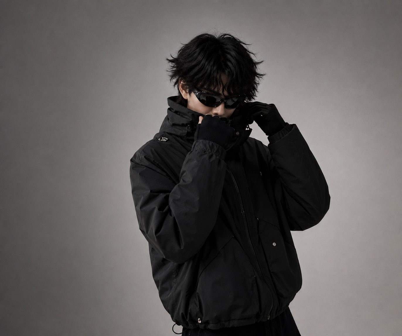 Men's line, full length
