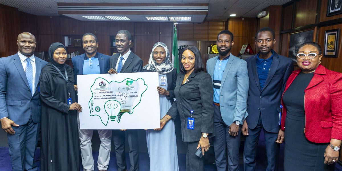 NDIC emerges as 2nd and 5th at the Third Edition of the FG’s National Service Innovation Competition During its First Outing