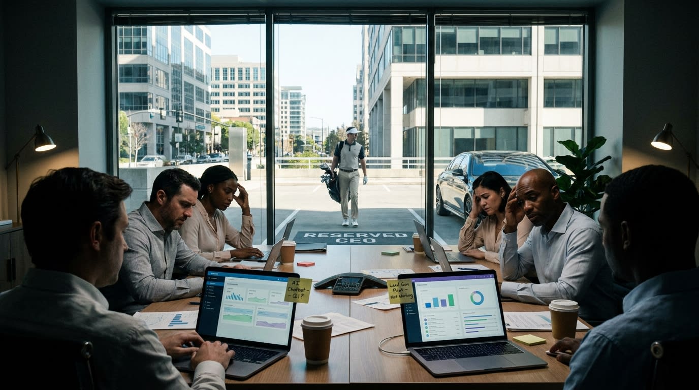 Real Estate’s AI Problem Is Not Interest. It’s CEO Absence.