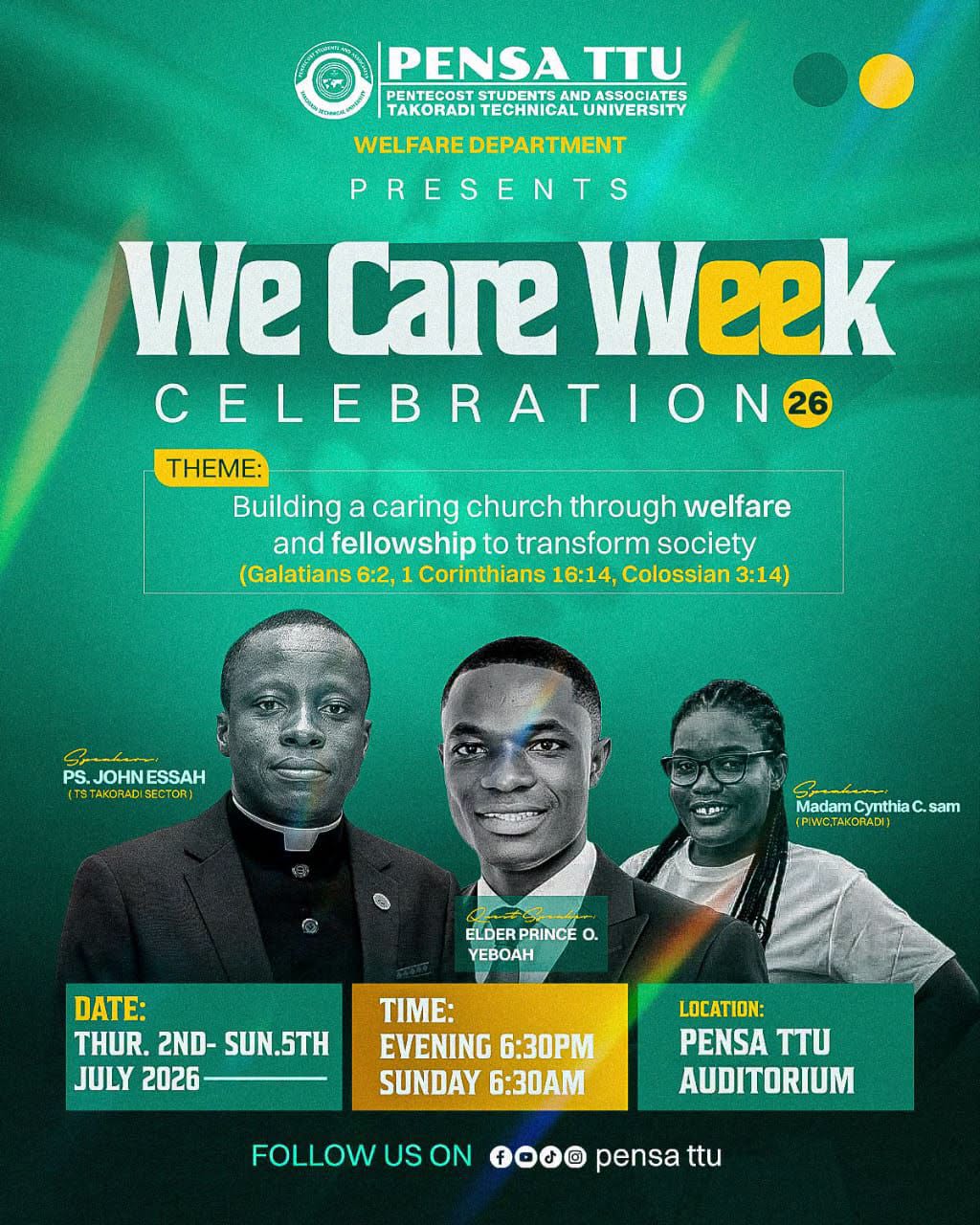 WE CARE WEEK 2026