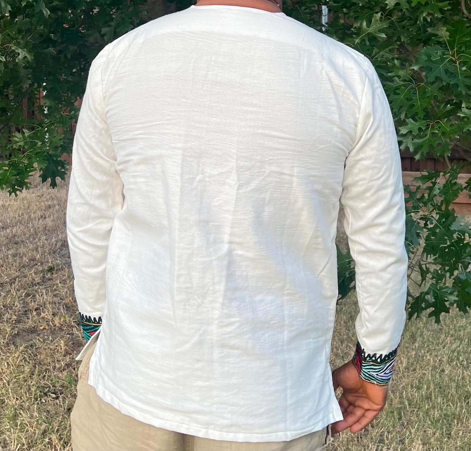 Gondar traditional tilf shirt Ethiopian traditional Habesha clothing – YeshiCloth (image 2)