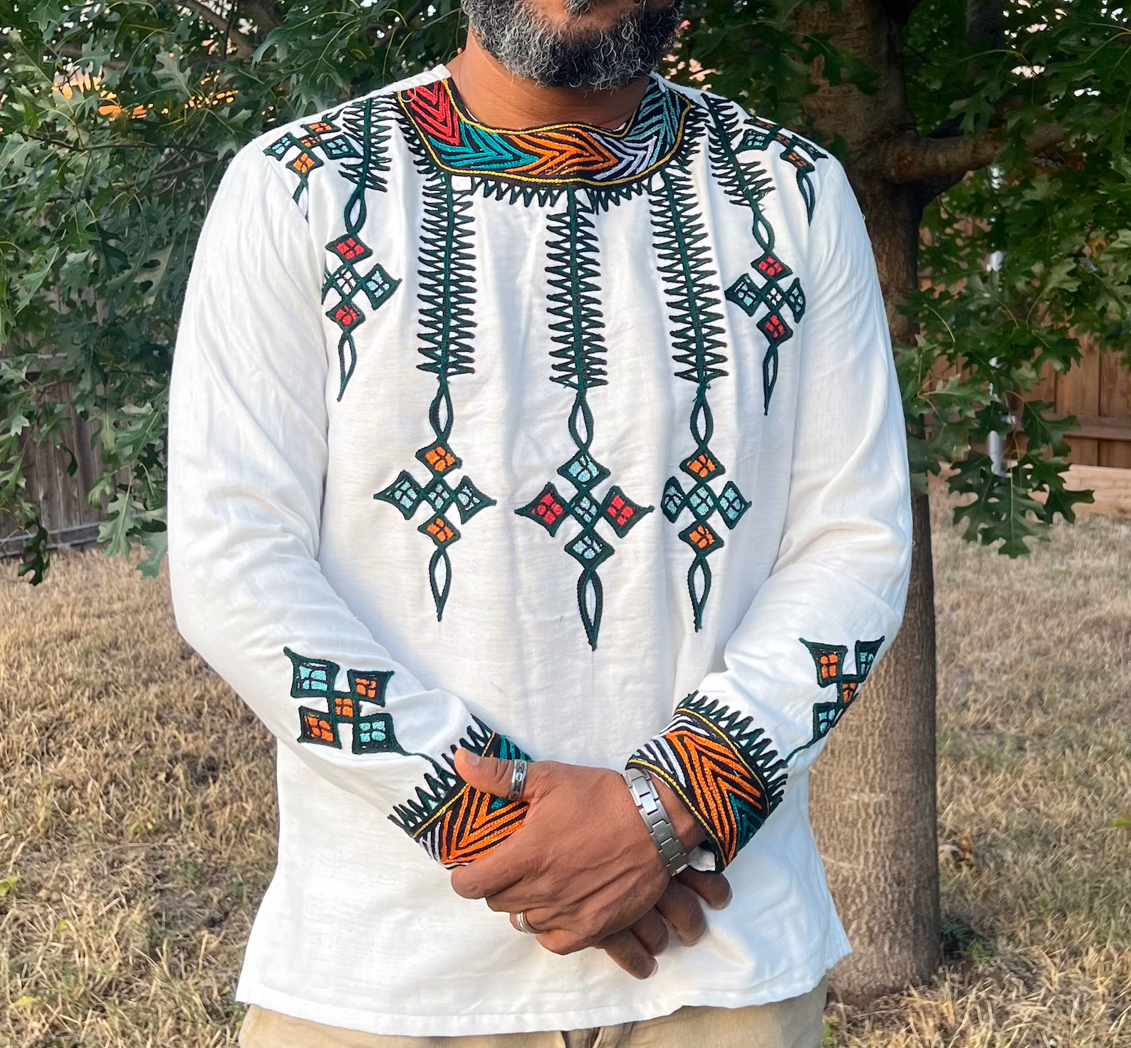 Gondar Traditional Tilf Shirt – YeshiCloth