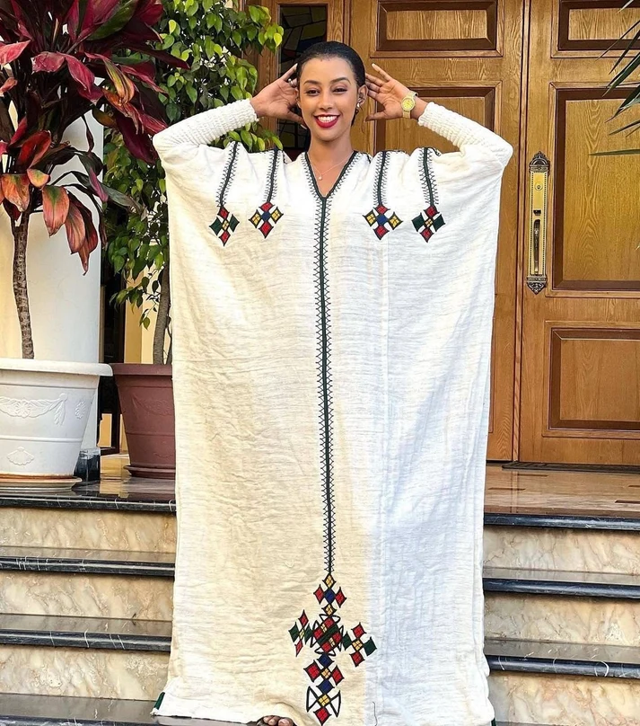 Gonderegna Kemis Ethiopian traditional Habesha clothing – YeshiCloth (image 2)