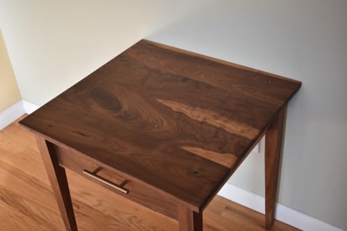 Walnut End Table