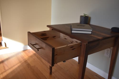 Walnut End Table