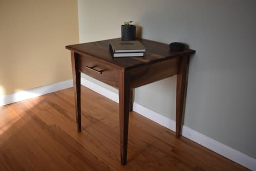 Walnut End Table