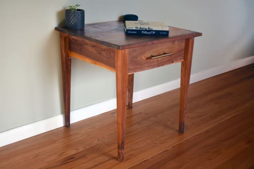 Walnut End Table