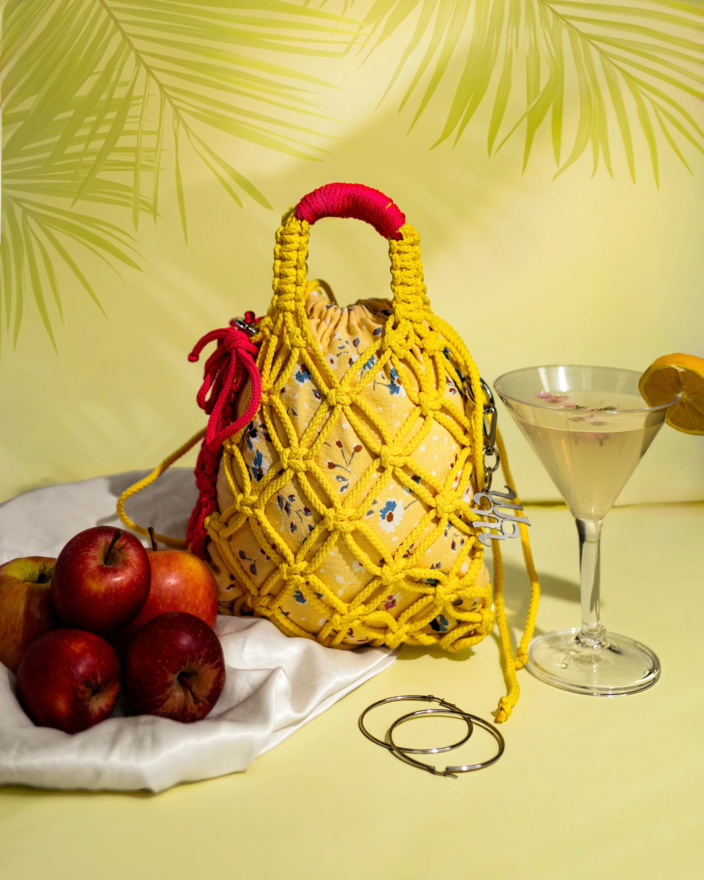 Summer Bag - Flowery Yellow