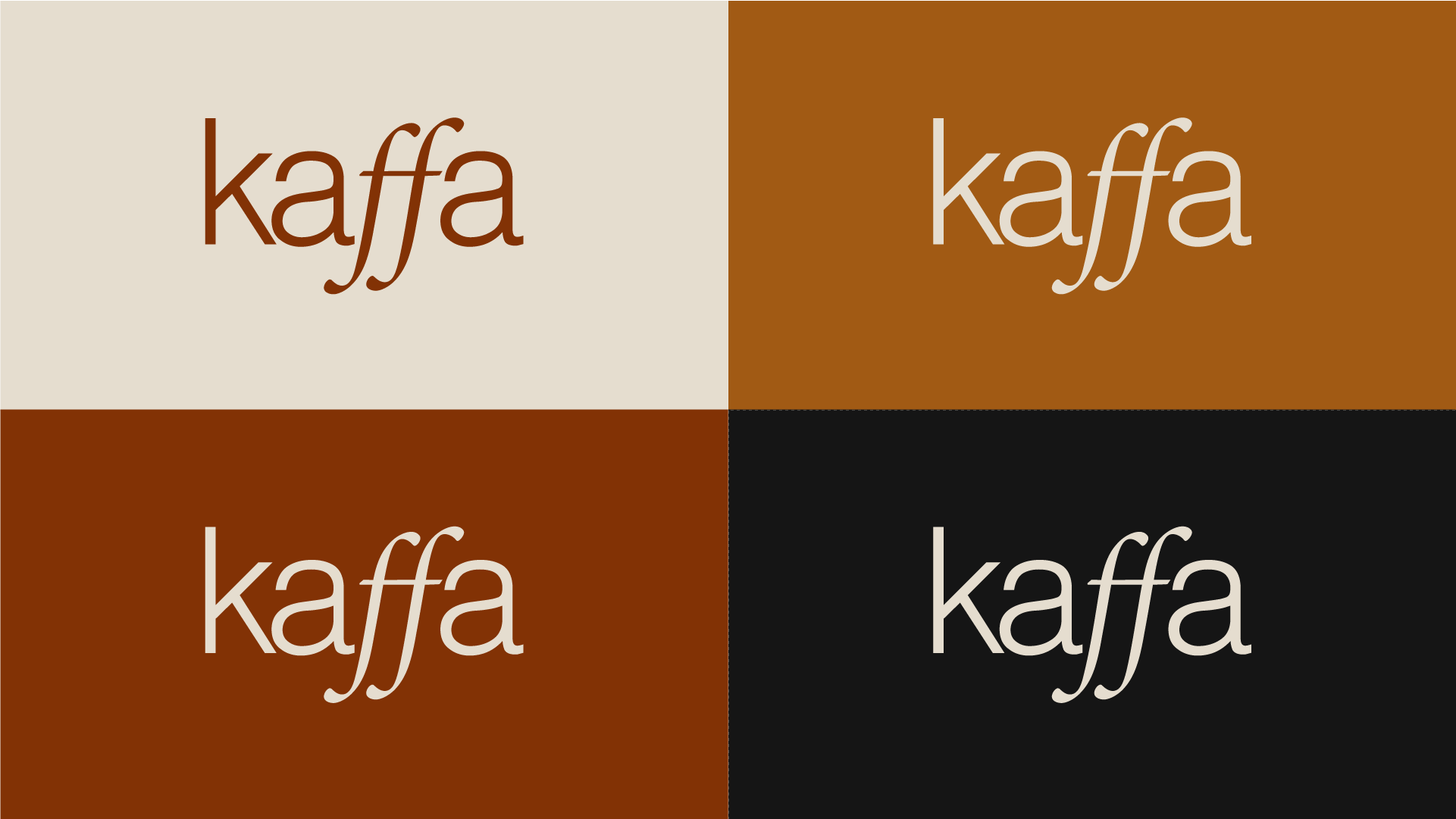 Kaffa colour variations