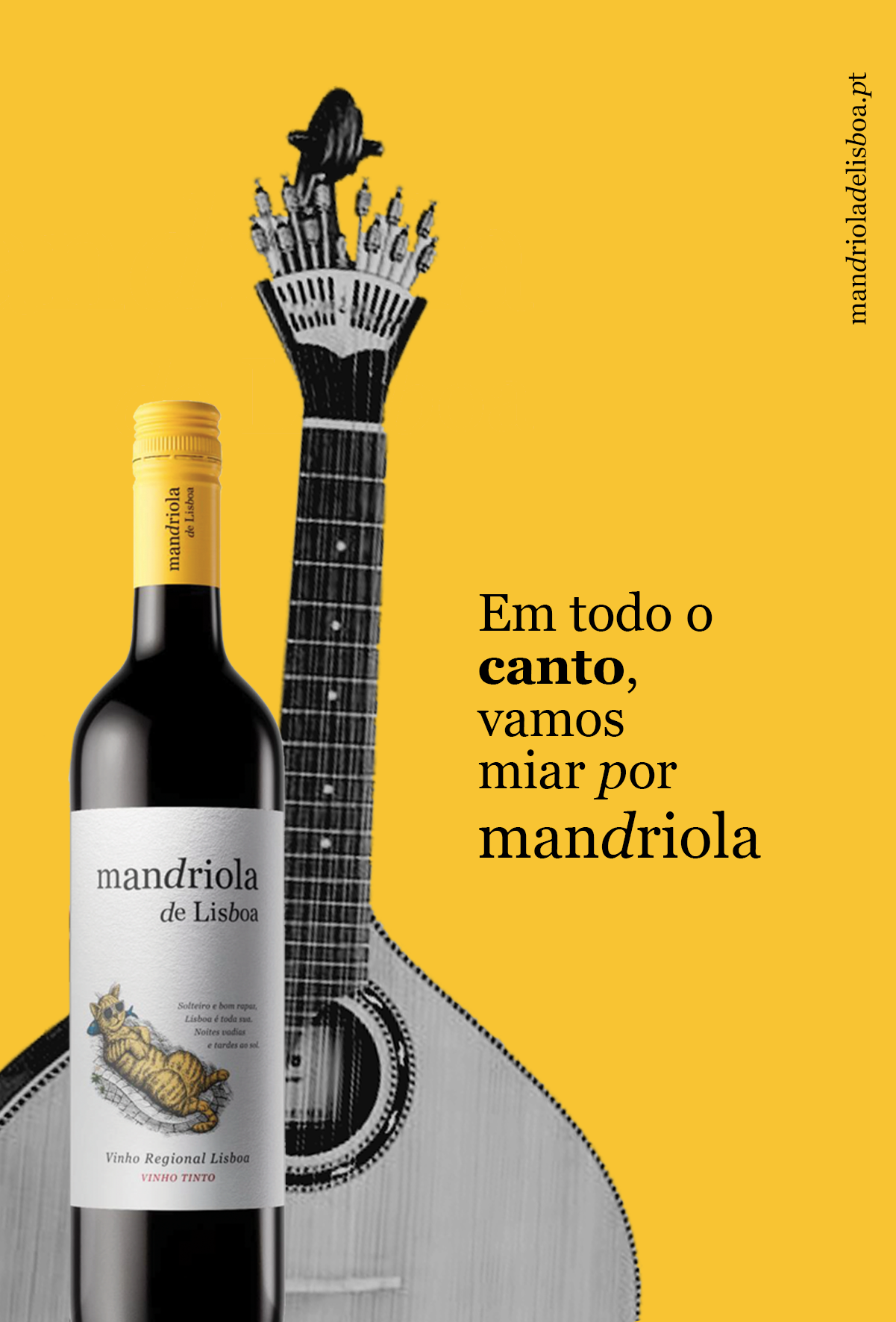 Fado Mandriola street poster