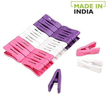 CLOTH CLIP PEARL PVC