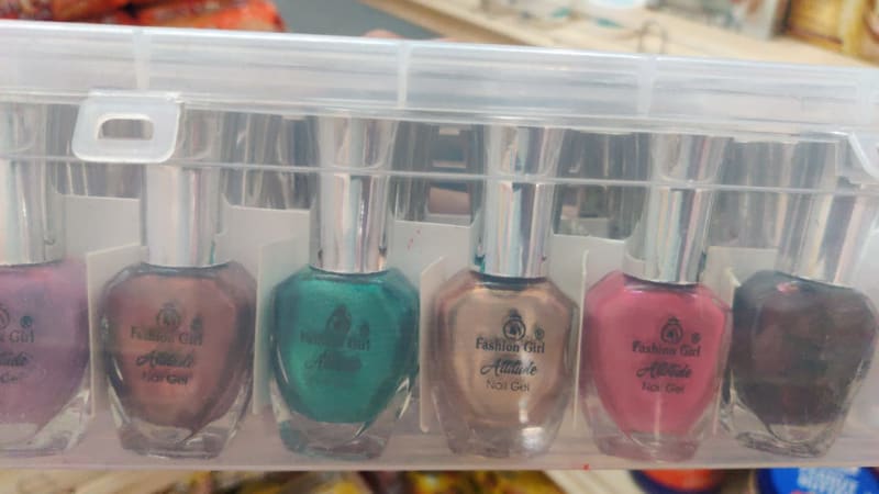 NAIL POLISH FASHION GIRL