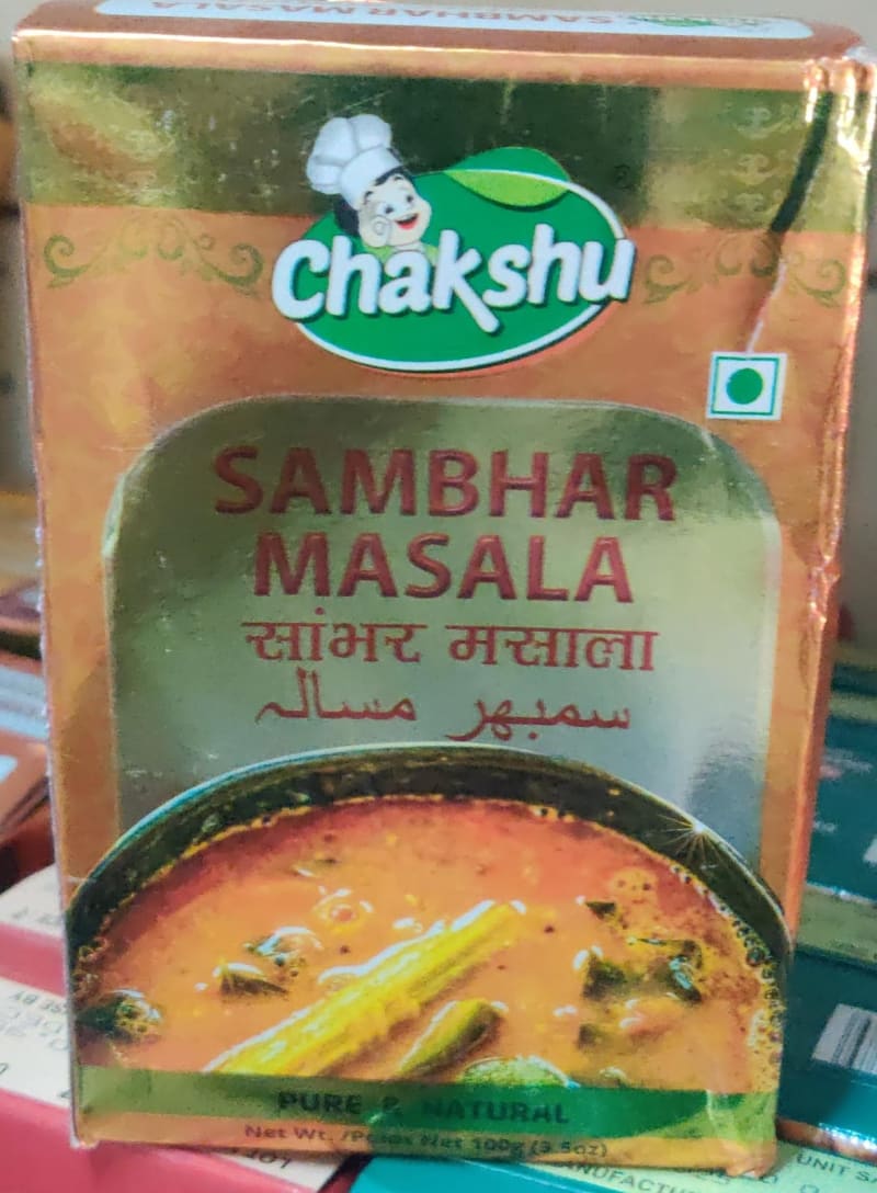 CHAKSHU SAMBAR MASALA 100G