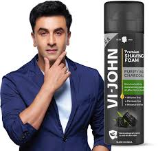 VI JOHN SHAVING KIT CHARCOAL