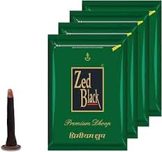 ZED BLACK PAREUM DHOOP CENT