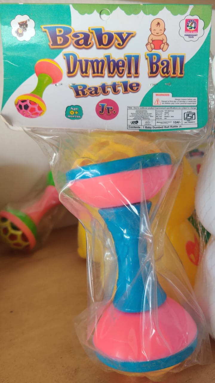 BABY DUMBLE BALL RATTLE