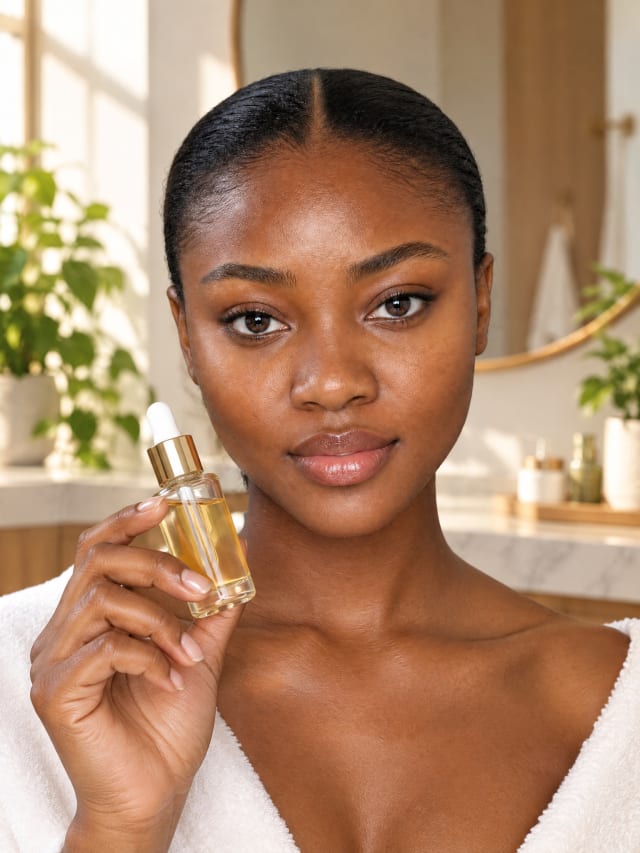 Avatar IA généré avec PUBIA, scène Soin & Cosmétique