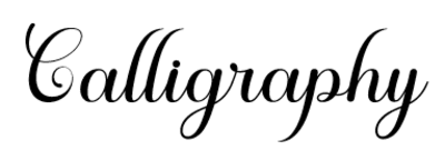 Calligraphy