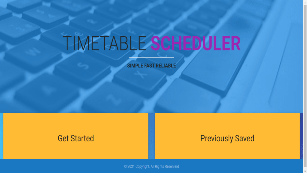 timetable_sceduler image