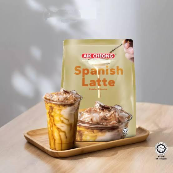 AIK cheong Spanish latte coffee from Malaysia