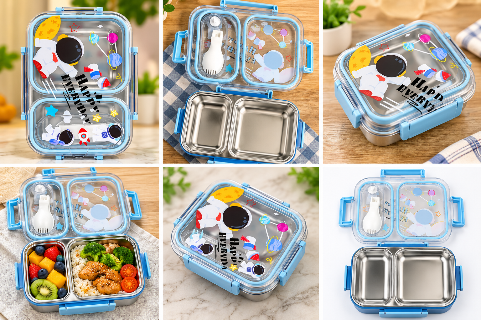 Stainless Steel, Food grade lunch box