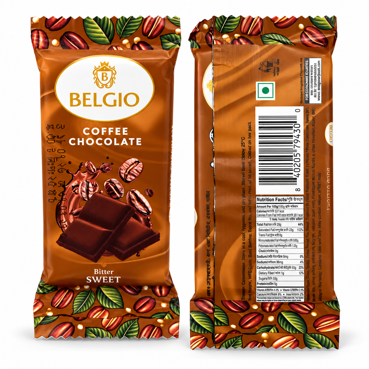 BELGIO COFFEE CHOCOLATE