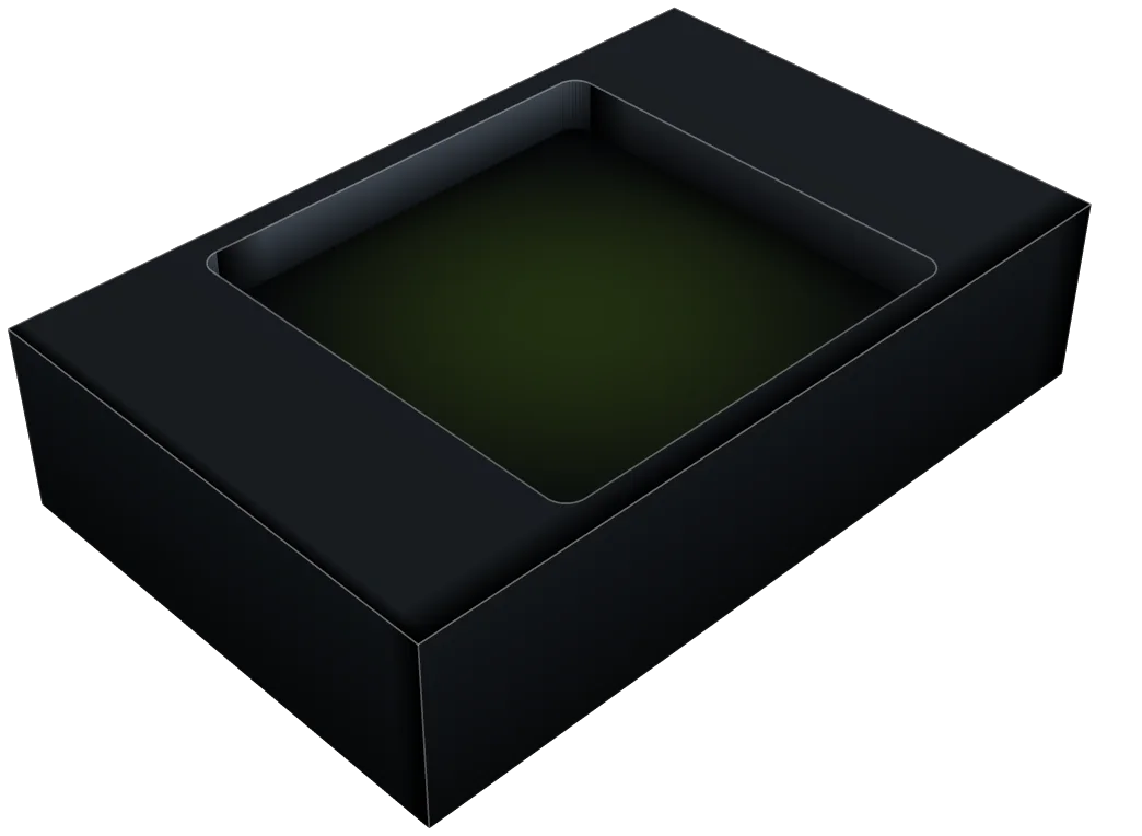 Base de la caja Boxvit TV