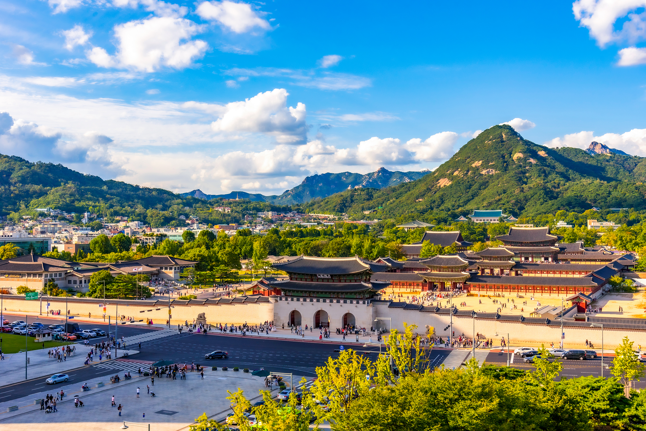 경복궁의 낮