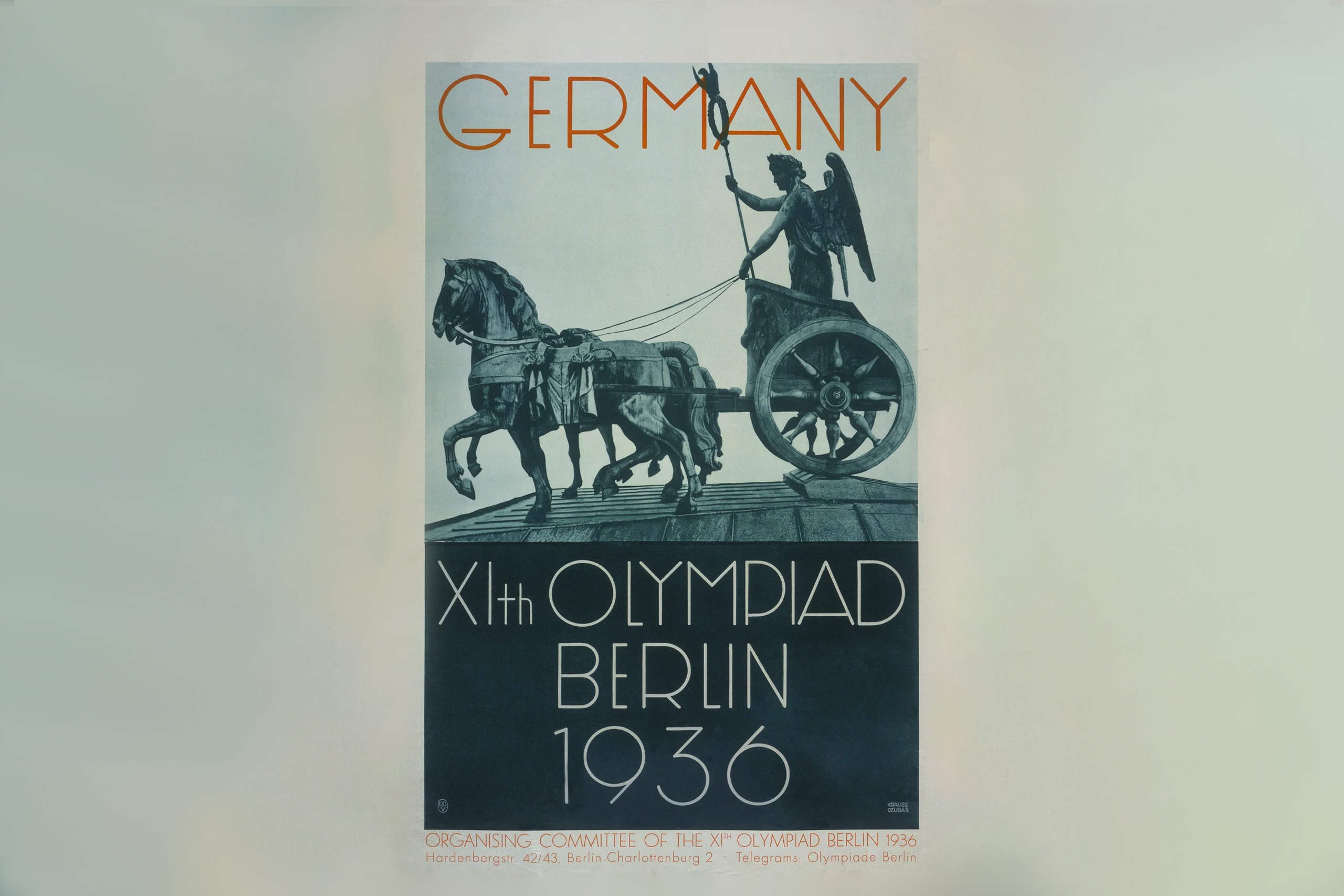 1936 베를린 올림픽 포스터