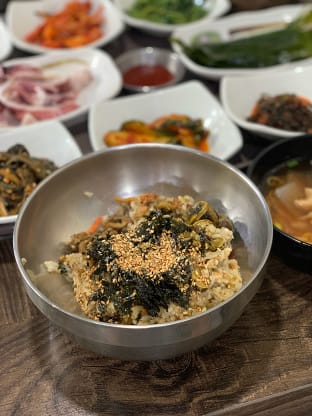 울릉도 따개비밥