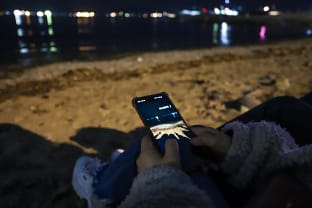 여수 만성리 검은모래해변