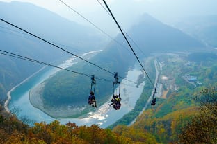 정선짚라인:사진제공(마이픽쳐스)-한국관광공사