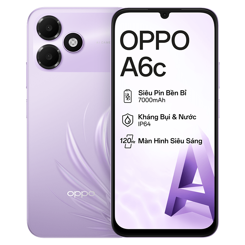 Oppo A6c 4GB/128GB Fullbox (Hàng Công Ty)