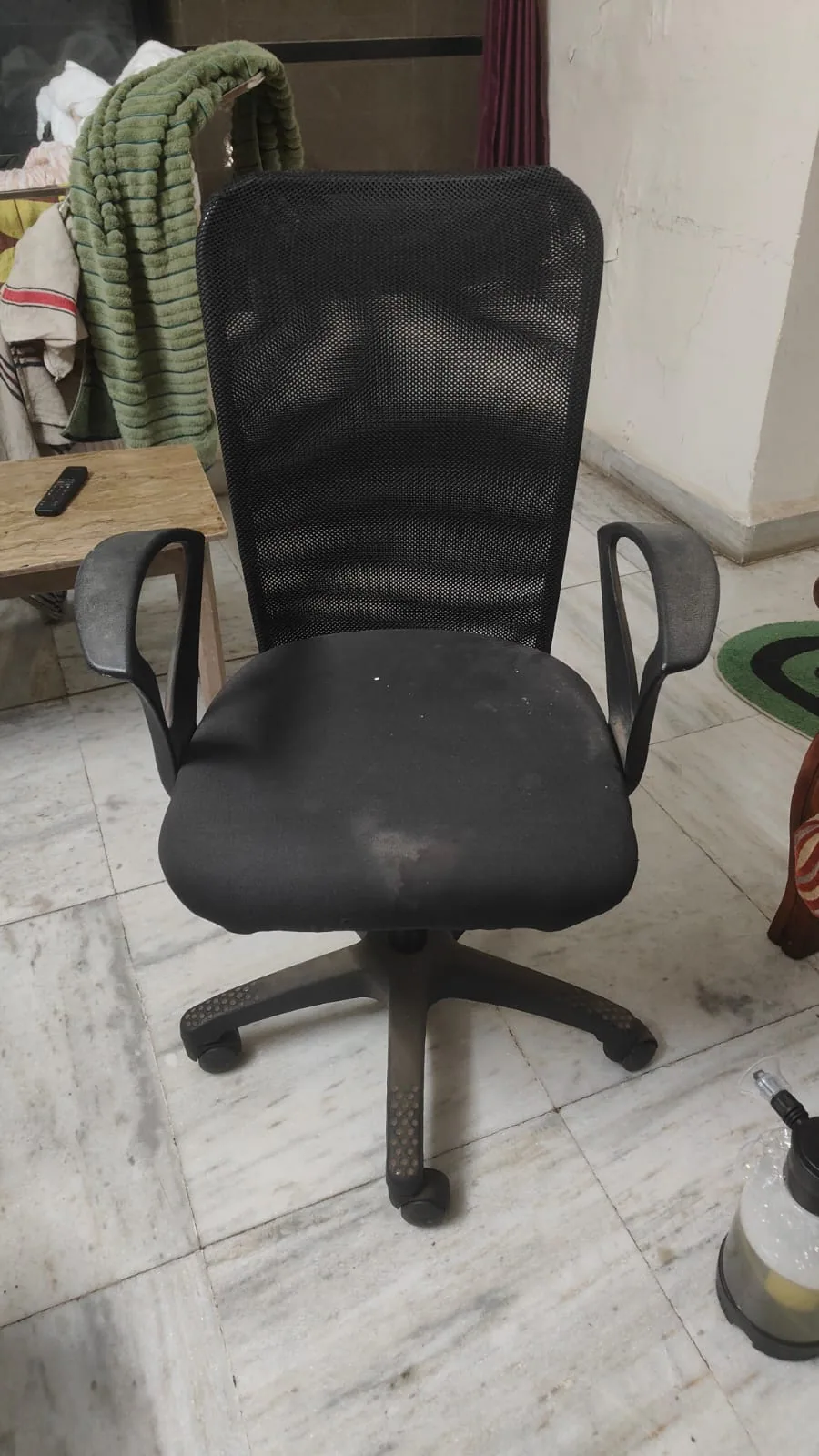 Office Chair Cleaning before