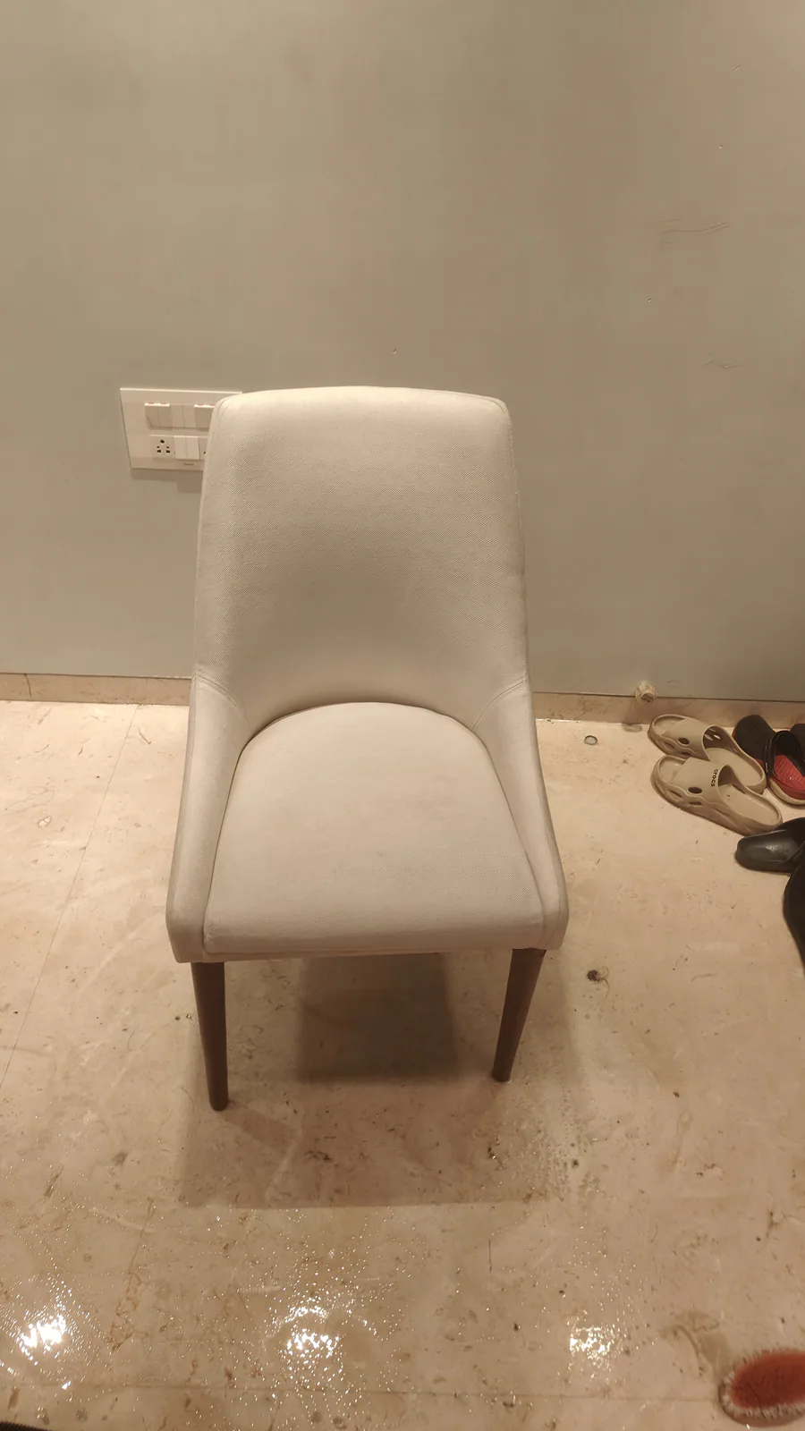 Dining Chair Set Makeover after