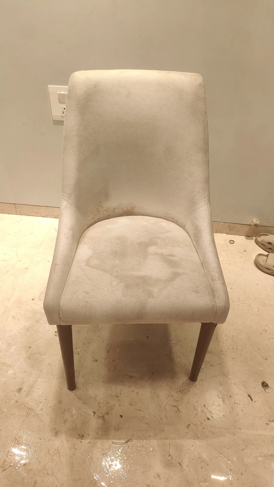 Dining Chair Set Makeover before