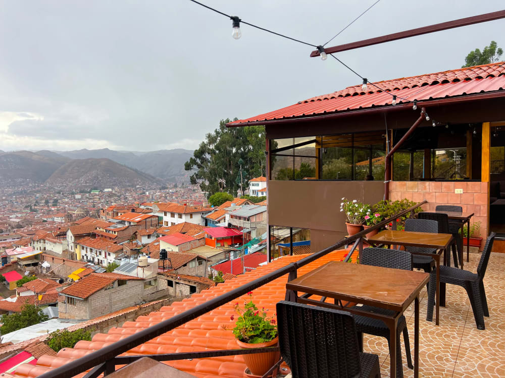 Qucharitas restaurant and ice cream shop in Cusco, Peru