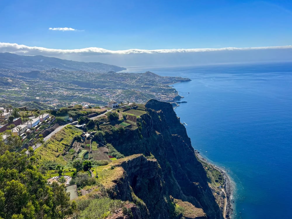 Cabo Girão Skywalk on Madeira Island, Portugal