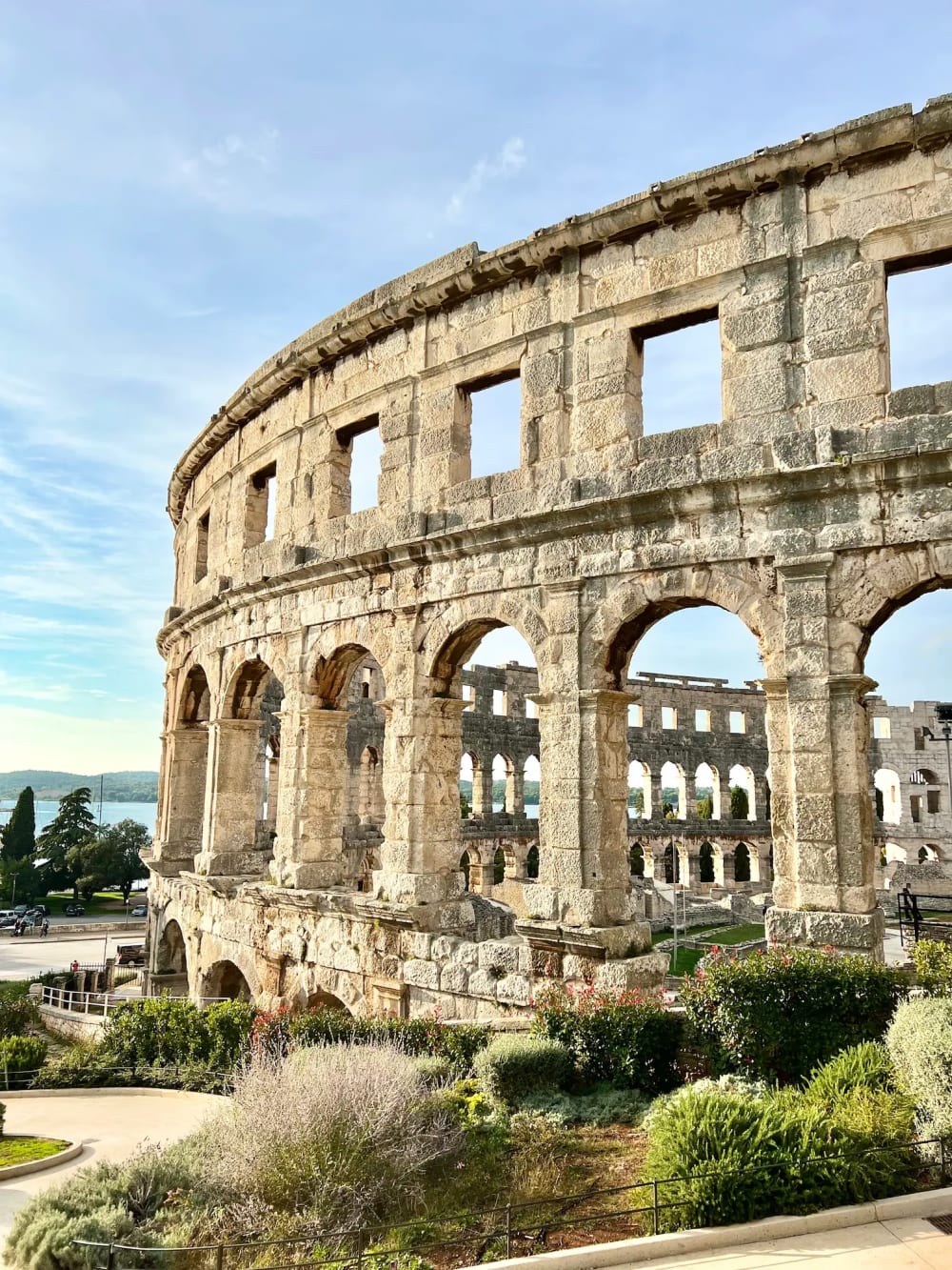 The Pula Arena located in Pula, Croatia