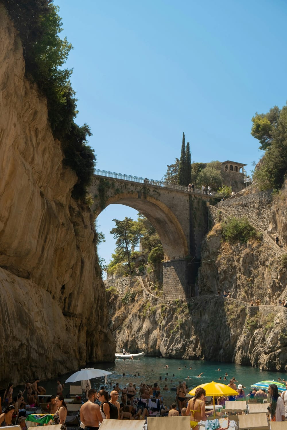 Fiordo di Furore in Amalfi, Italy
