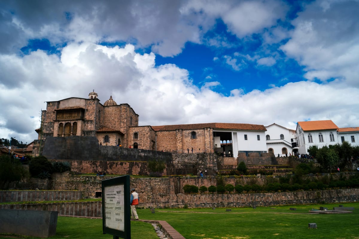 Coricancha Museum exterior in Cusco, Peru