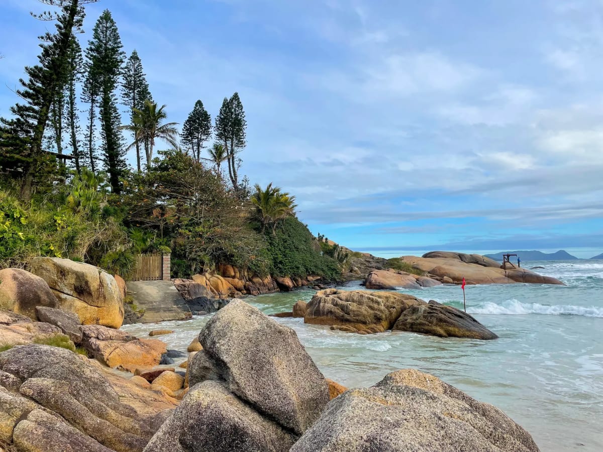 Praia da Joaquina on Santa Catarina Island in Florianópolis Brazil