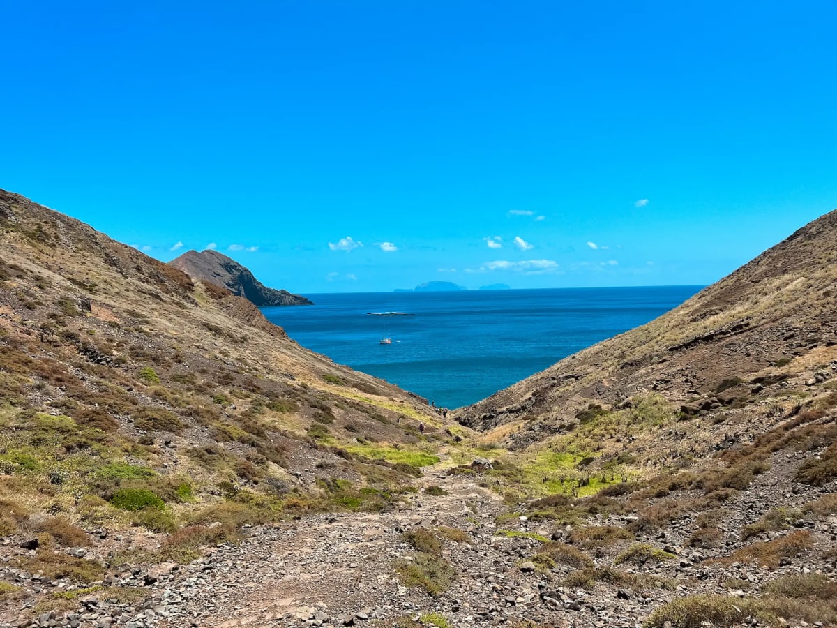 PR8 Vereda da Ponta de São Lourenço on Madeira Island